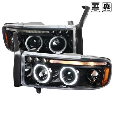 AlphaRex 1994 - 2001 RAM 1500 / 2500 / 3500 LUXX LED Projector Headlig AlphaRex 1994 - 2001 RAM 1500 / 2500 / 3500 LUXX LED Projector Headlig